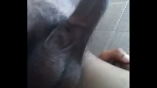 Watch me finish my veiny black boner hands-free