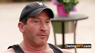 Swingers hither each understudy permission to bang with understudy couples